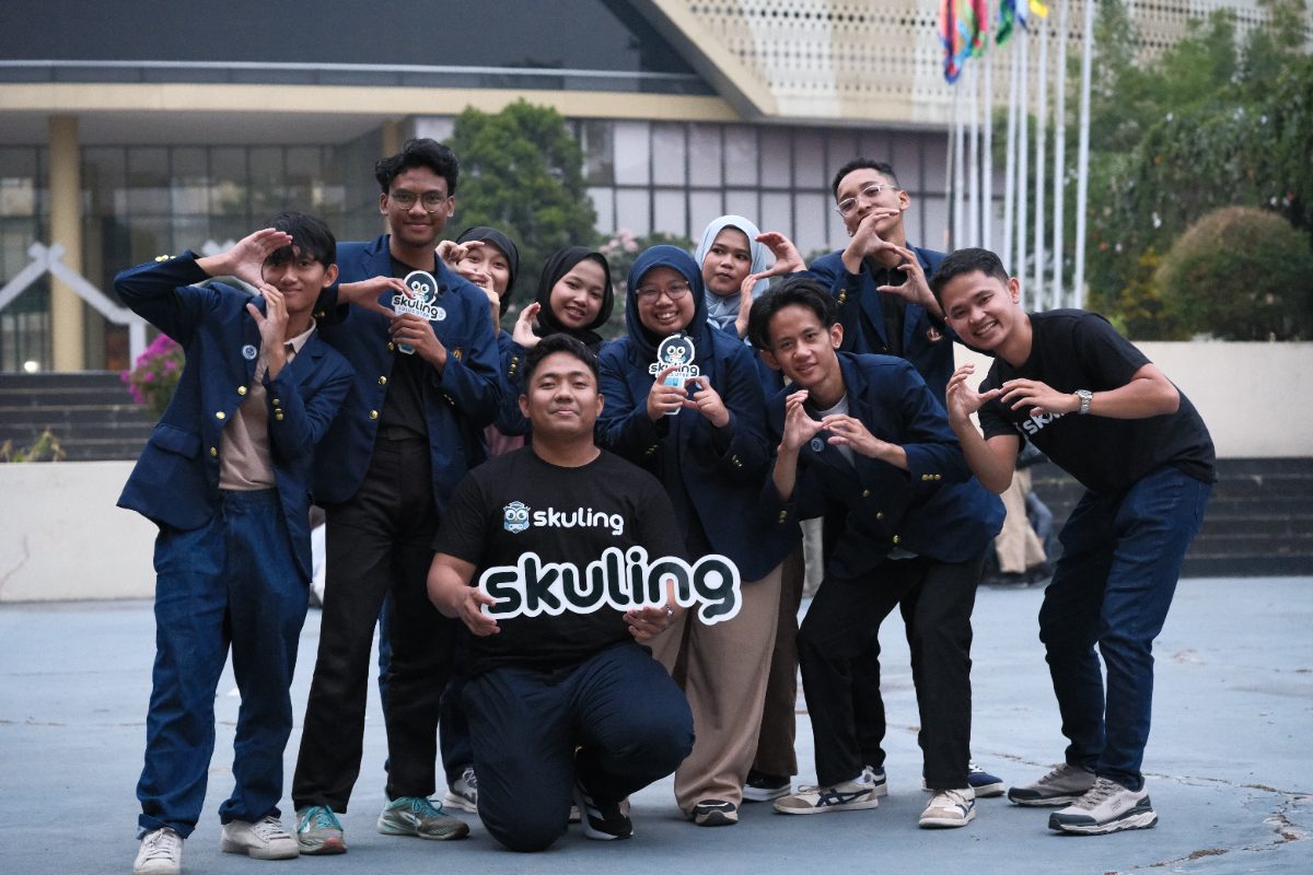 Tim Skuling bersama SkulChamps di Universitas Padjadjaran