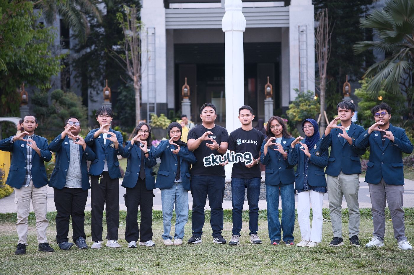 Tim Skuling bersama SkulChamps di Universitas Brawijaya