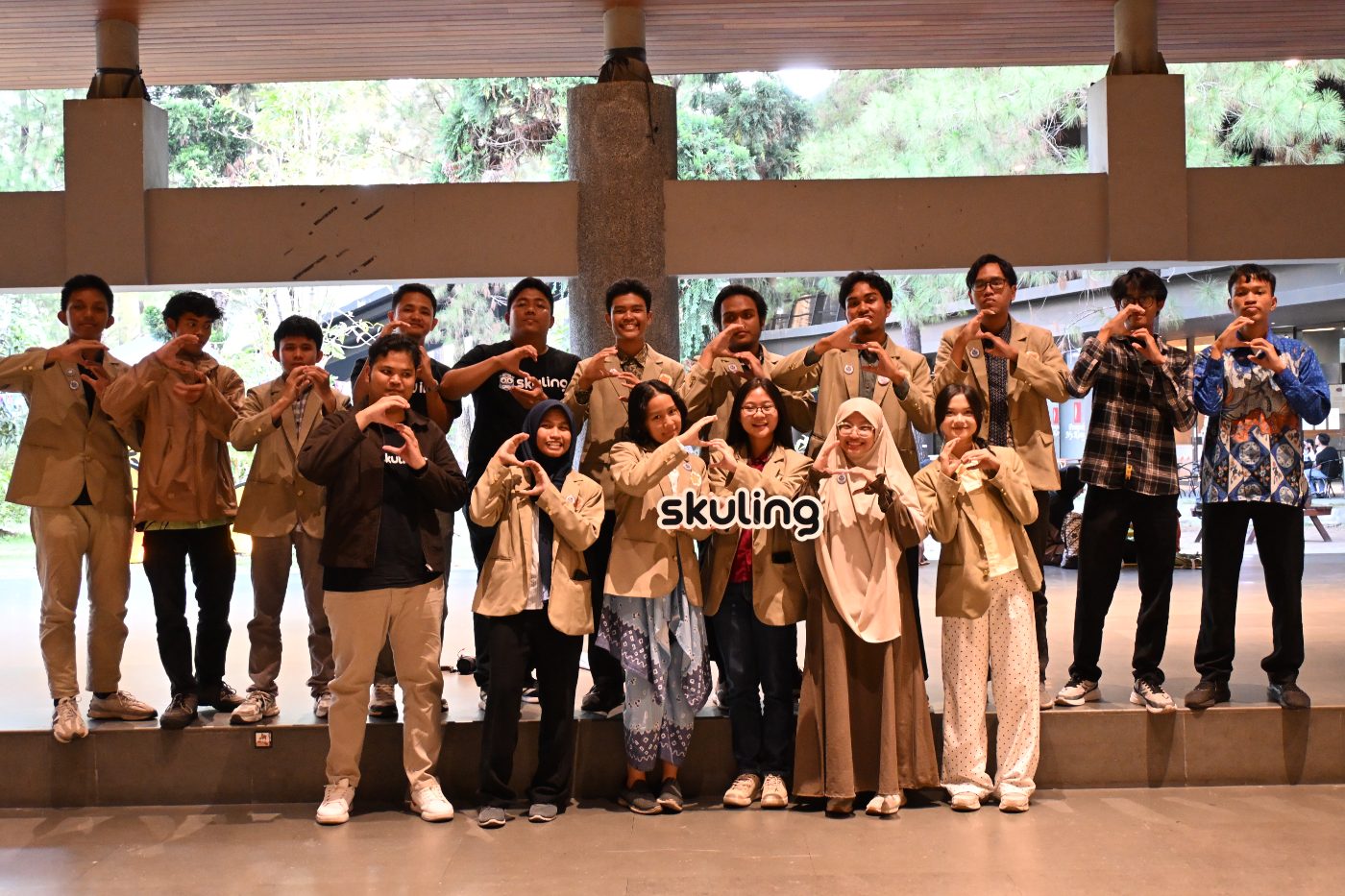 Tim Skuling bersama SkulChamps di Universitas Gadjah Mada