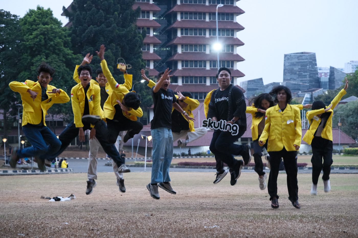 Tim Skuling bersama SkulChamps di Universitas Indonesia