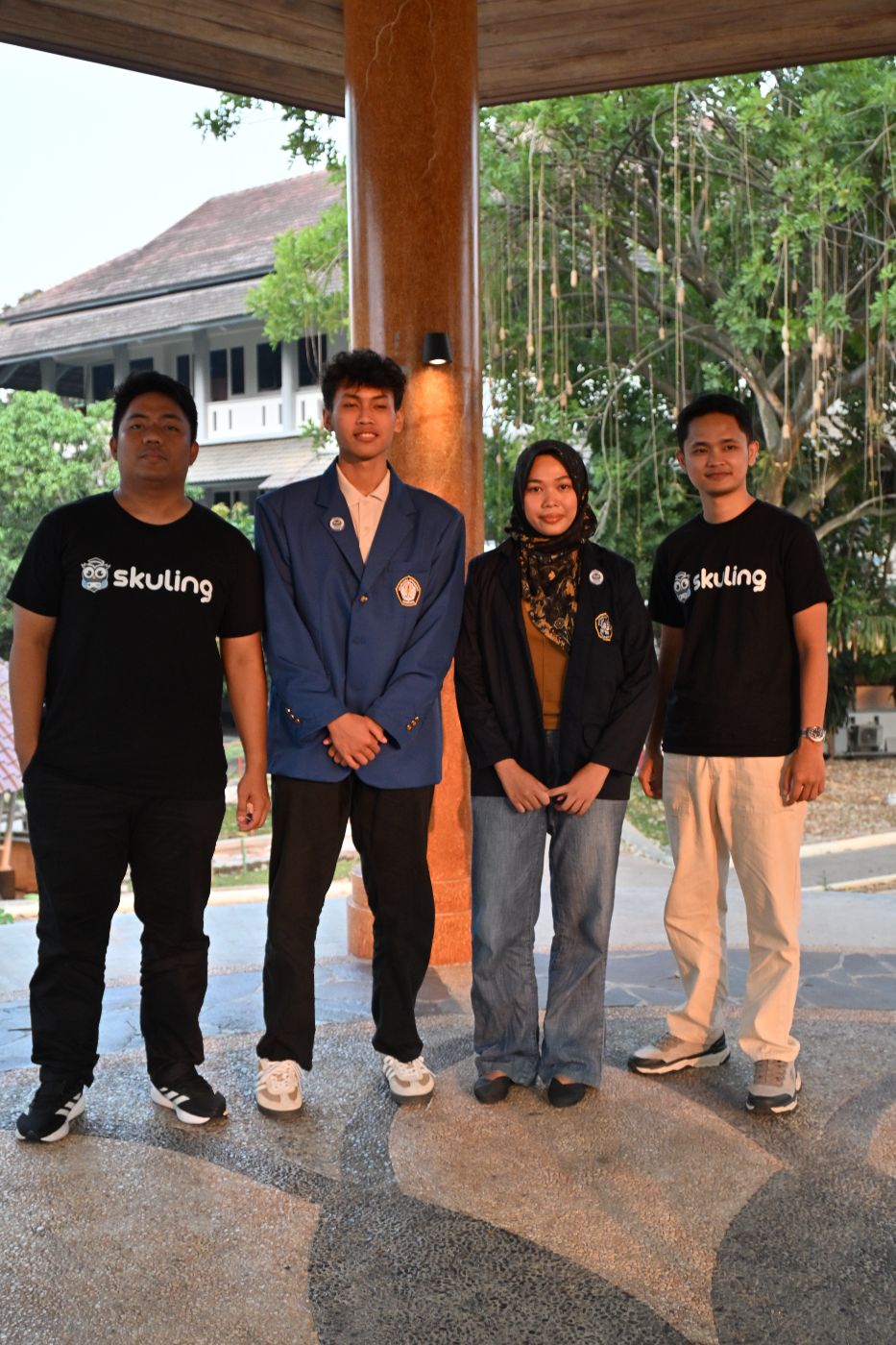 Bersama SkulChamps dari Undip dan Polines.