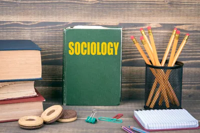 buku hijau tulisan 'sosiology'