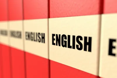 Deretan box dengan tulisan ‘english’