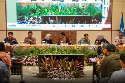 konferensi pers hasil UTBK SNBT 2024