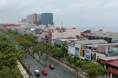 jalanan kota balikpapan