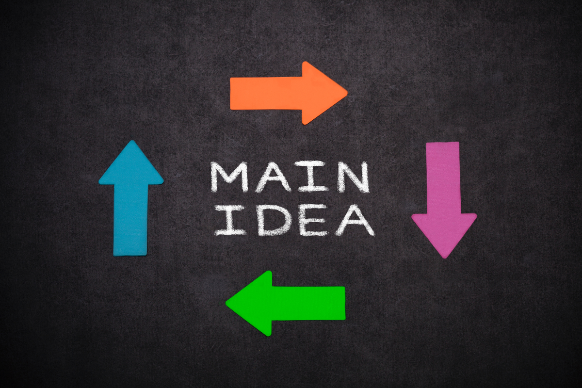 ide pokok atau main idea