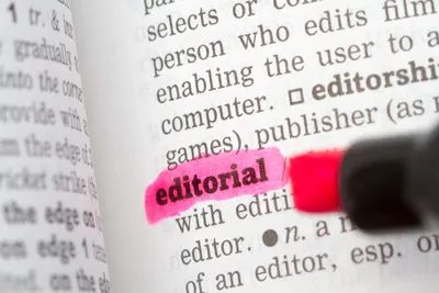 teks editorial