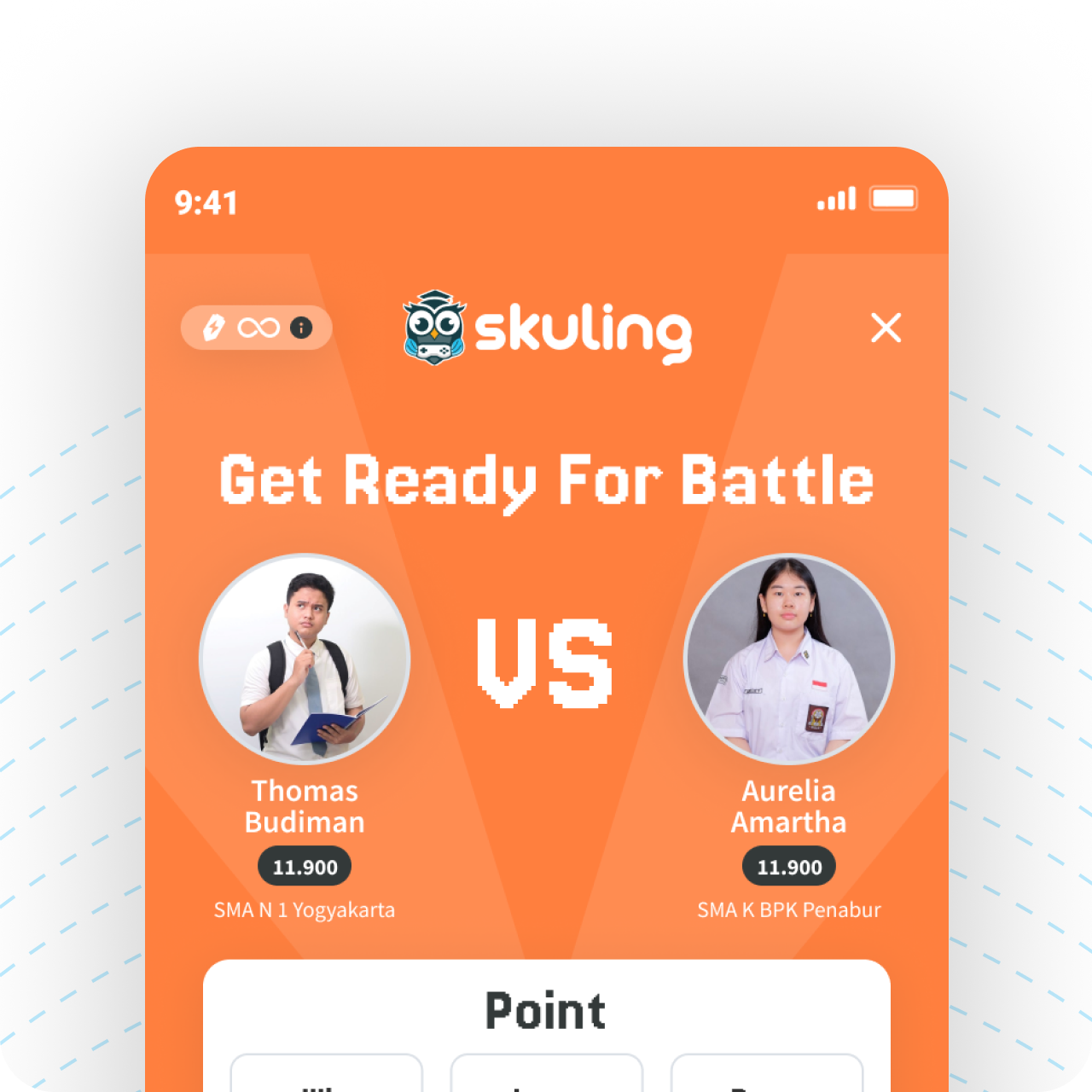 Group grid battle2 Challenge Teman