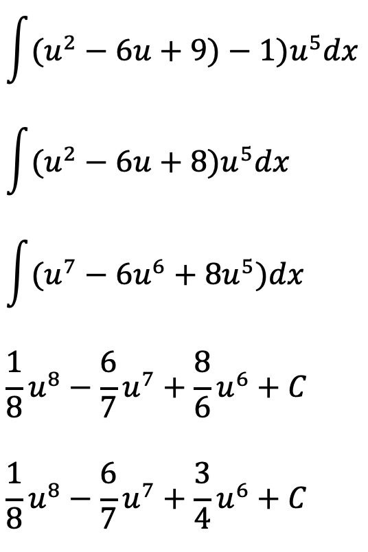 pembahasan soal integral parsial