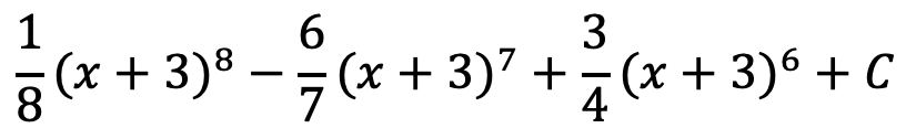 pembahasan soal integral parsial