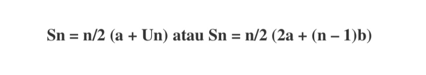 deret aritmatika