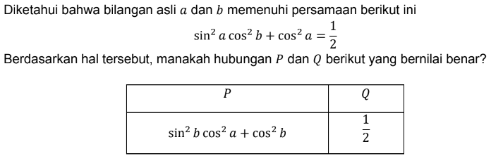 soal trigonometri