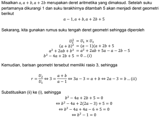 pembahasan soal aritmetika sosial