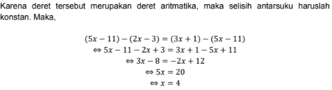 pembahasan soal aritmetika sosial