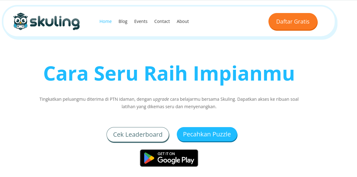 home page Skuling