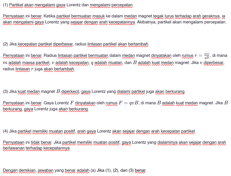 contoh soal fisika utbk