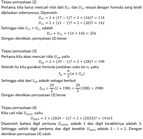 pembahasan soal aritmetika sosial
