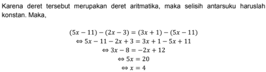 pembahasan soal aritmetika sosial