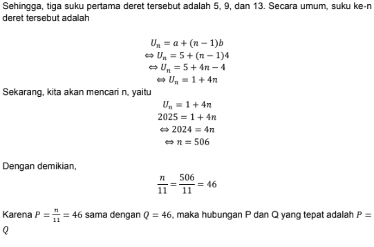 pembahasan soal aritmetika sosial