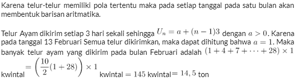 pembahasan soal aritmetika sosial
