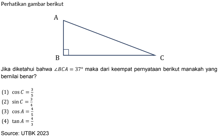 soal trigonometri